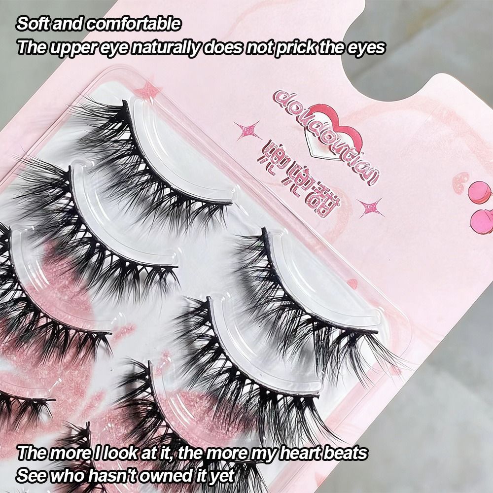 X Beauty Makeup - Beauty 3D Silk Fiber False Eyelashes