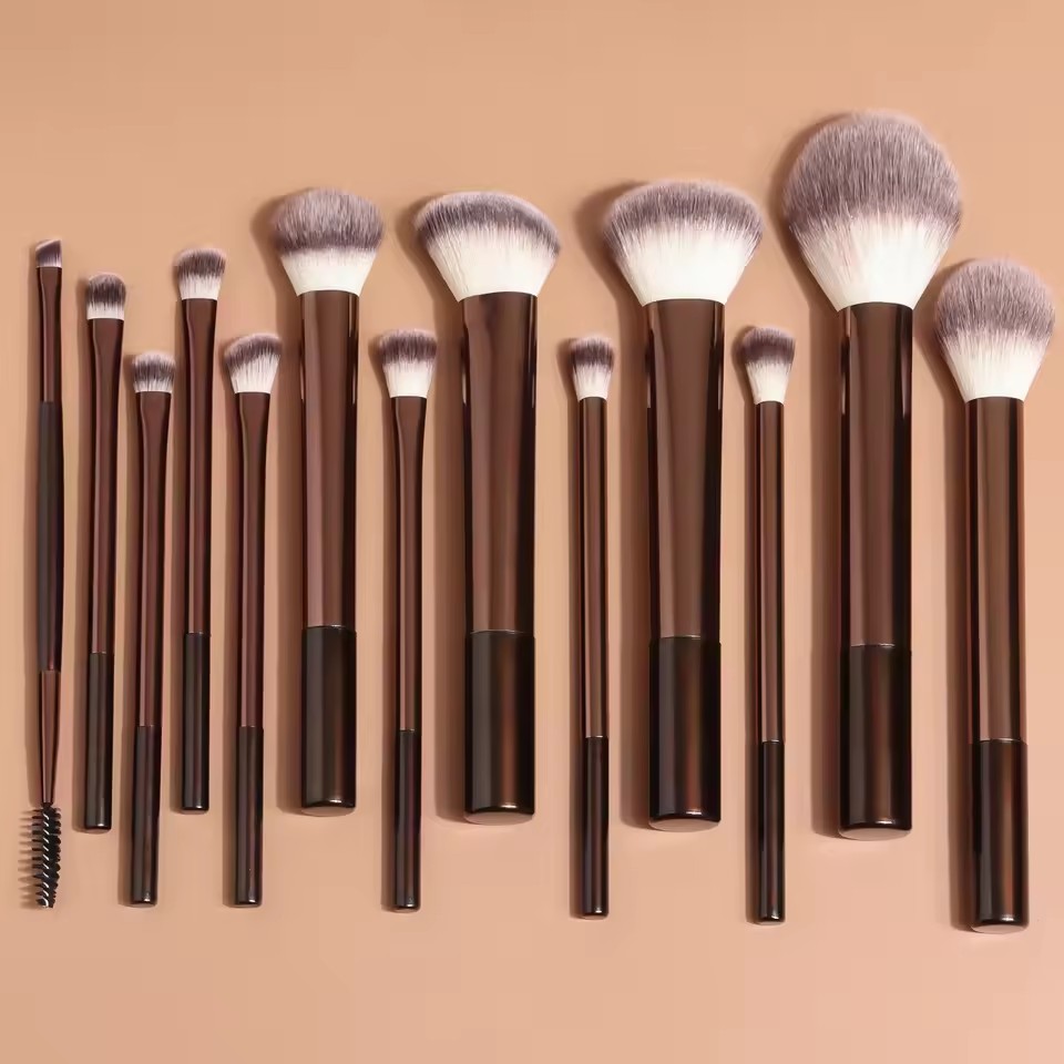 Huda Beauty Makeup Brush Set - 13PCS Makeup Brush Set Foundation Concealer