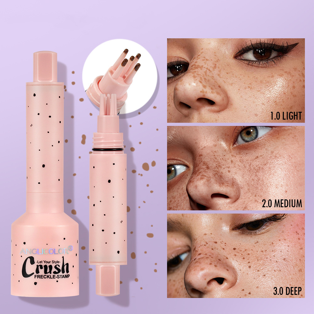 Beauty Mark Makeup - Facial imitation freckles stamp pen, natural