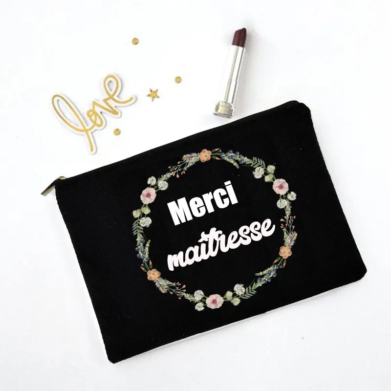 Beauty Makeup Fashion - Women Makeup Bag Thank You Mistress