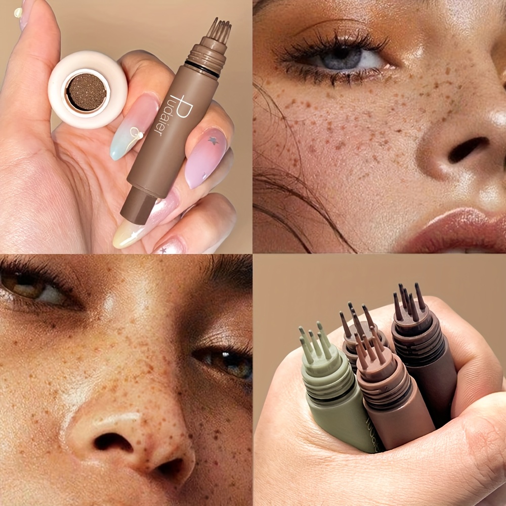 Beauty Mark Makeup - Freckle Stamp Makeup Pen Waterproof, Natural