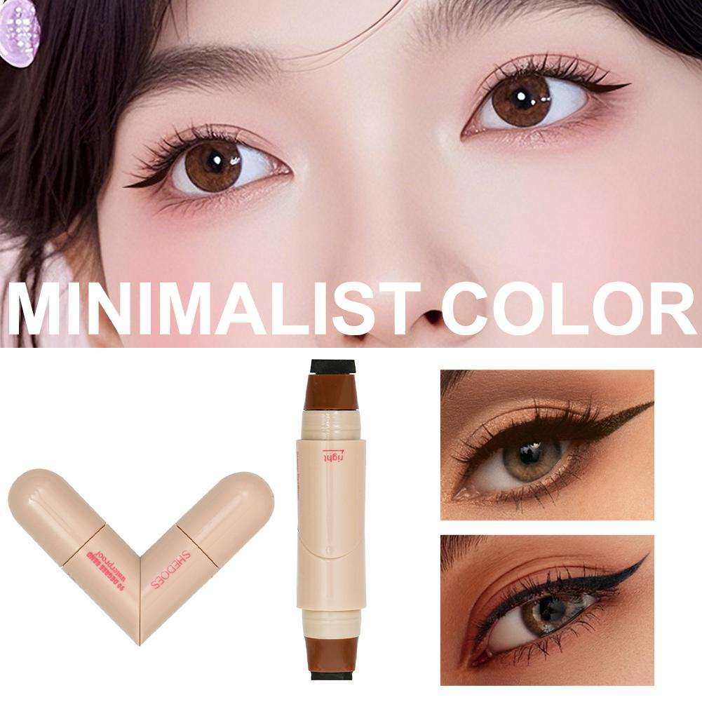 Beauty Mark Makeup - Rotate Eyeliner Stamp Pen Double Head