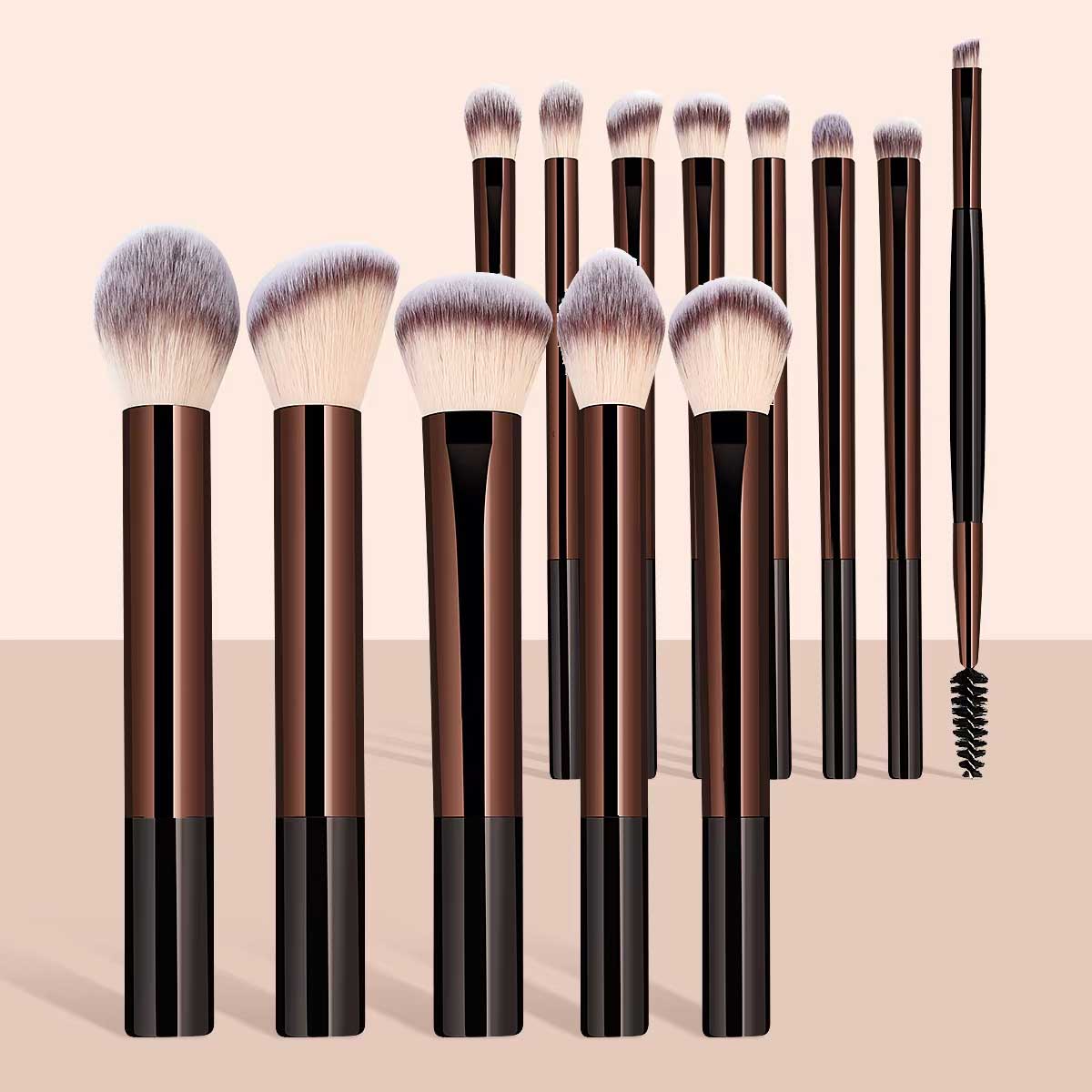 13PCS Makeup Brush Set Foundat - Huda Beauty Makeup Brush Set recension och pris