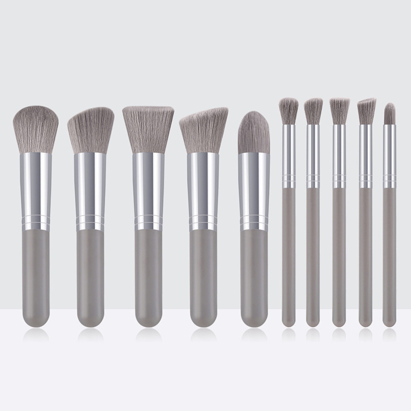 10PCs Minin Makeup Brush Set C - Huda Beauty Makeup Brush Set recension och pris