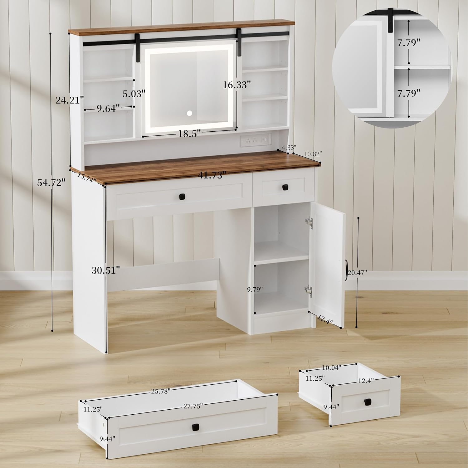 i*-Modern Beauty LED Vanity De - X Beauty Makeup recension och pris