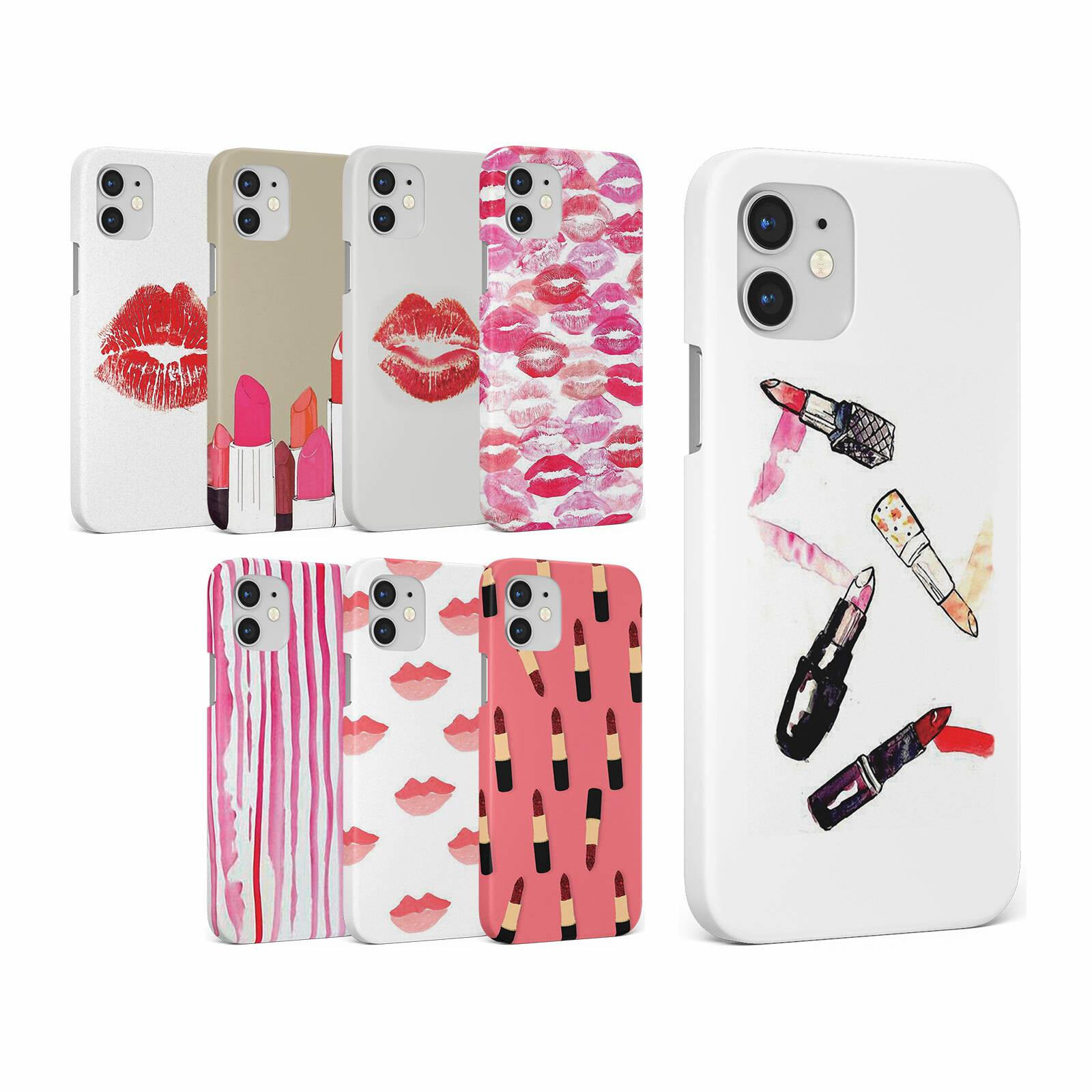 Matte Phone Case, Lipstick Kis - Beauty Mark Makeup recension och pris
