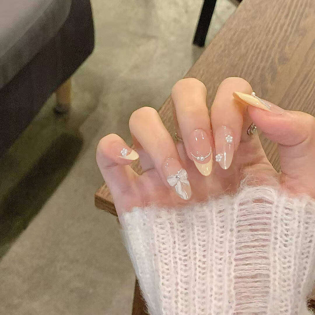 10Pcs Wearable Reuse Finished  - Nail Extension Tips recension och pris
