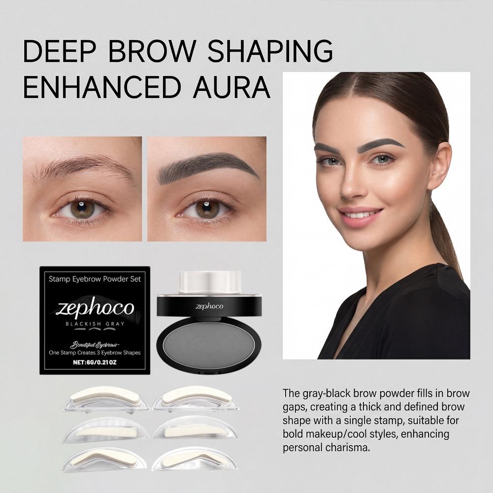 Quick Shaping Eyebrow Stamp Po - Beauty Mark Makeup recension och pris