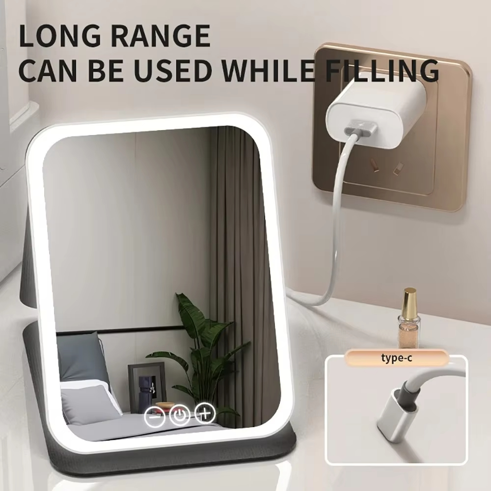 LED Dimmable Makeup Mirror Por - Beauty Makeup Fashion recension och pris
