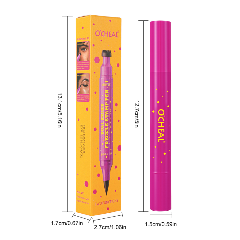 Dual-Ended 2-in-1 Freckle Stam - Beauty Mark Makeup recension och pris