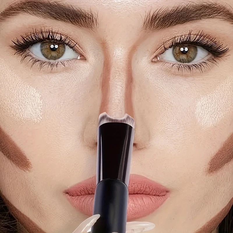 U-Shaped Dual Head Makeup Brus - Huda Beauty Makeup Brush Set recension och pris