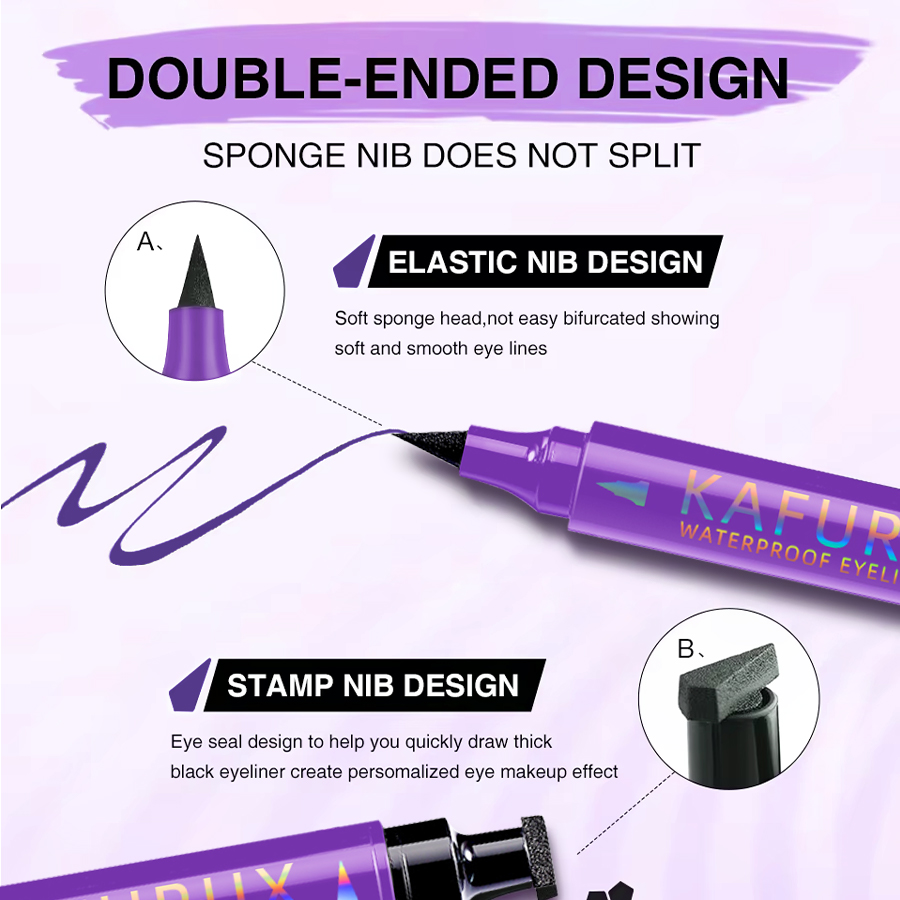 3 Color 2 IN 1 Seal Stamp Eyel - Beauty Mark Makeup recension och pris