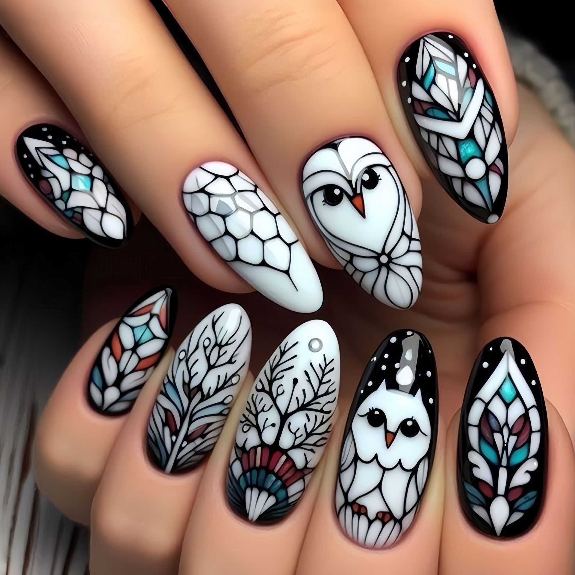 Medium long fake nails for wom - Nail Extension Tips recension och pris