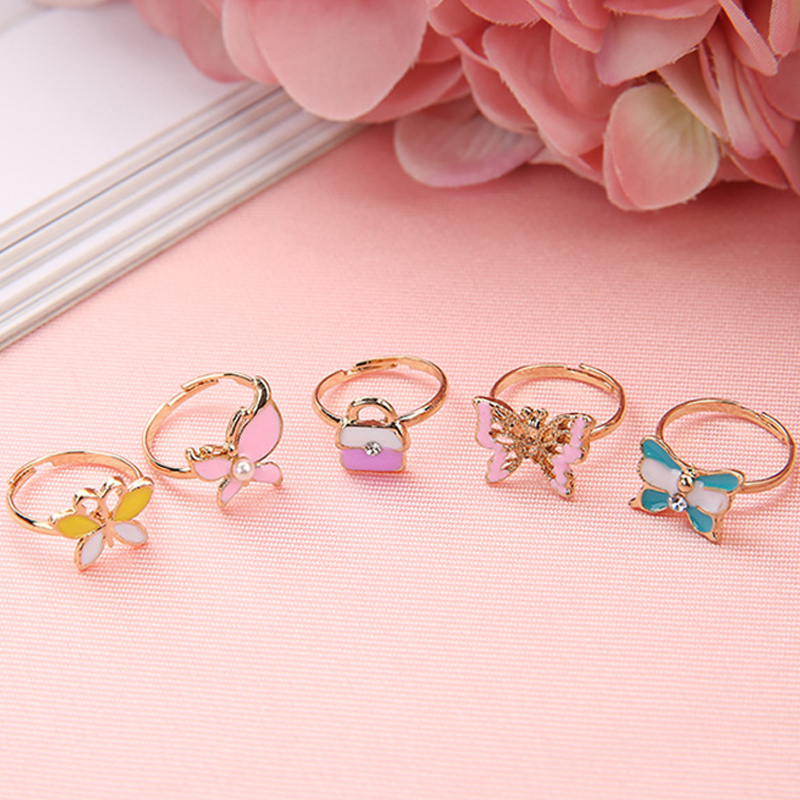 10/20 pcs Children Cute Ring A - Beauty Makeup Fashion recension och pris