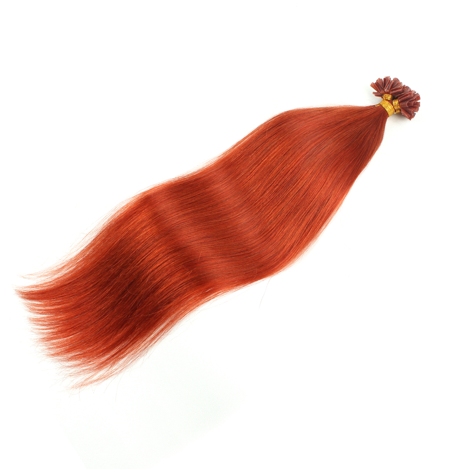 Lovevol Copper Red U Tip Hair  - Nail Extension Tips recension och pris