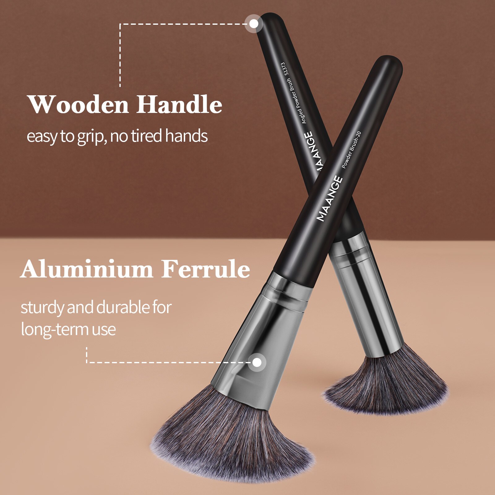 MAANGE Professional Gift Box 2 - Huda Beauty Makeup Brush Set recension och pris