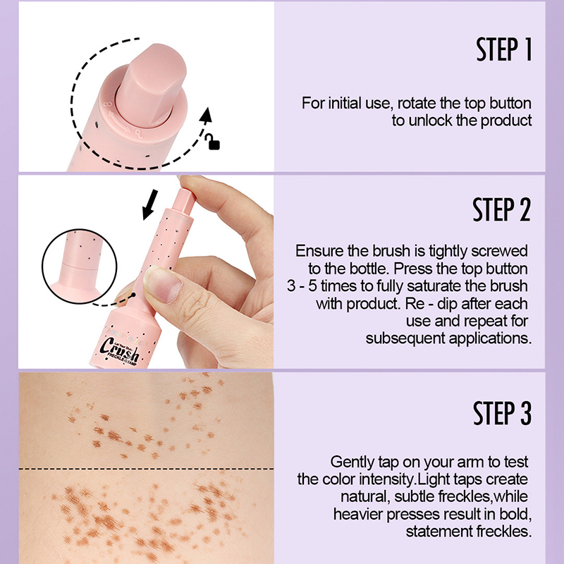 Face Faux Freckles Stamp Pen M - Beauty Mark Makeup recension och pris