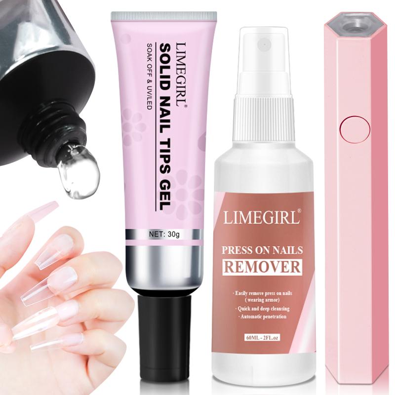 30g Soft Transparent Nail Tips - Nail Extension Tips recension och pris