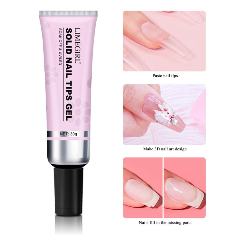 30g Soft Transparent Nail Tips - Nail Extension Tips recension och pris