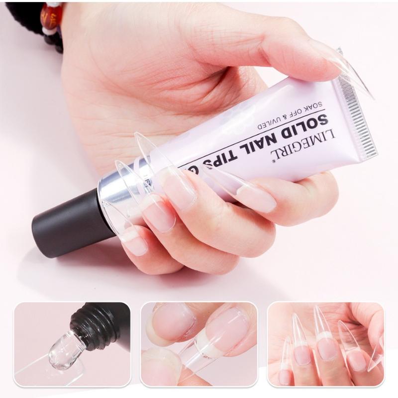 30g Soft Transparent Nail Tips - Nail Extension Tips recension och pris