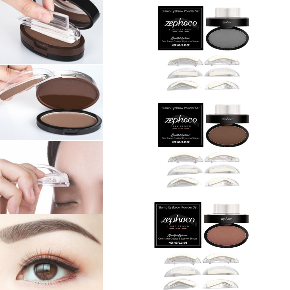 Natural Eyebrow Powder Stamp S - Beauty Mark Makeup recension och pris